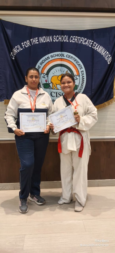 CISCE Taekwondo Championship Gold Medalist